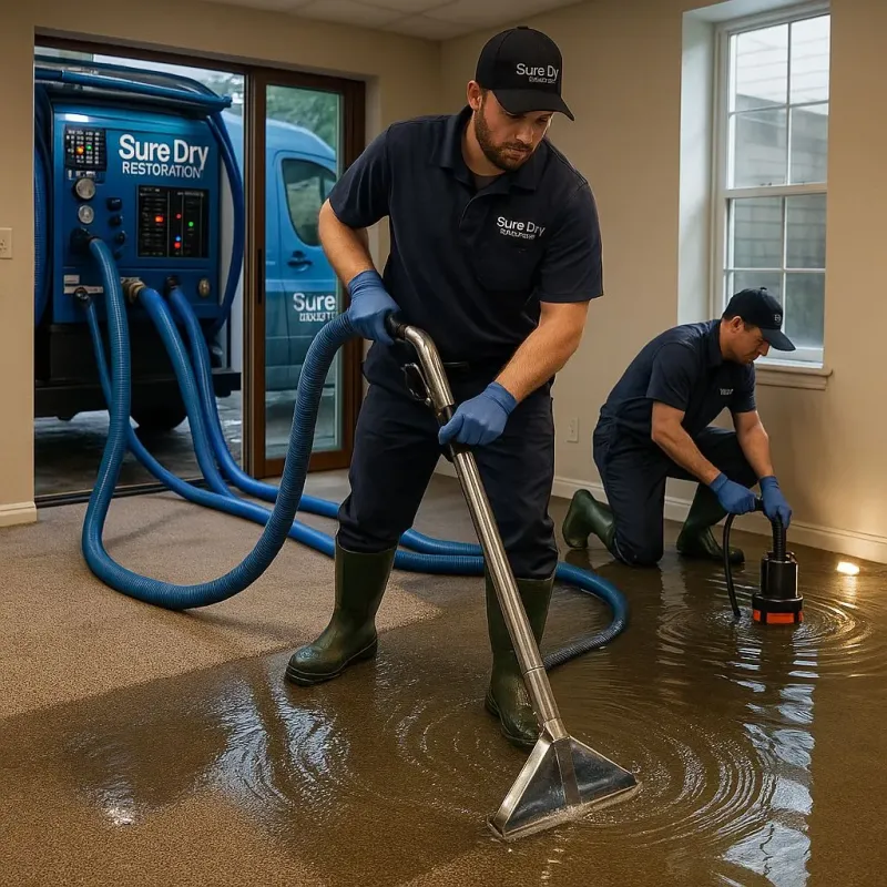 Water Extraction and Removal process in Lacy-Lakeview, TX